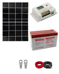 Kit Placa Solar 30W sin Instalación