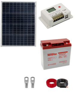 Kit Solar Autoinstalable 50W Mini Portátil