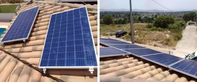 Instalación solar conexión a red Castellón