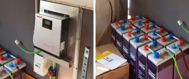 Instalación solar fotovoltaica para vivienda aislada de la red eléctrica en Castellón
