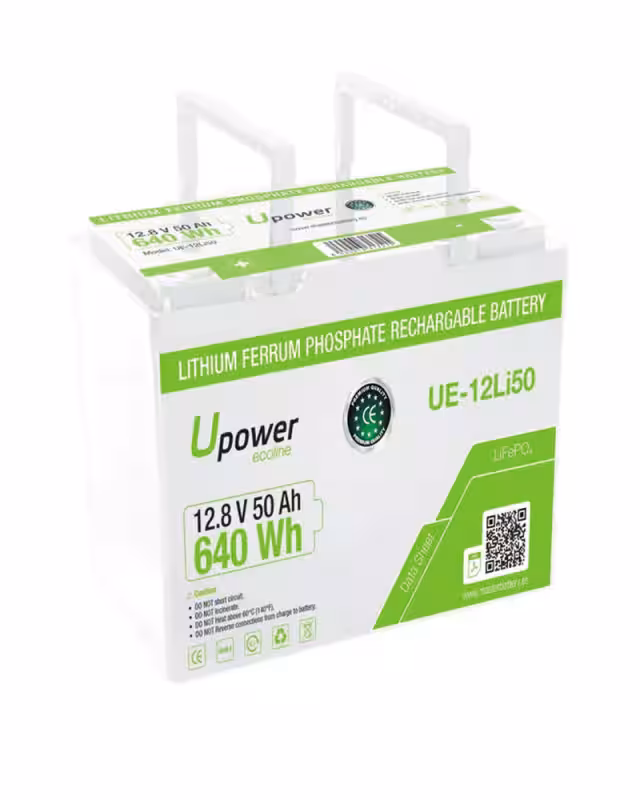 Batería de Litio para Autocaravana Pylontech 12V 50Ah Upower Ecoline