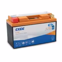 Batería Litio Moto 12V 3Ah 190A Exide ELT9B