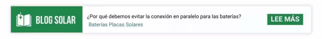 ¿Por qué debemos evitar la conexión en paralelo para las baterías?