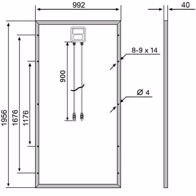 Dimensiones Panel ERA 340