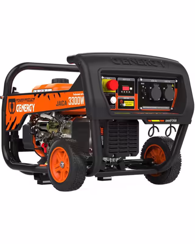 Generador Eléctrico Gasolina 3300W Genergy Jaca