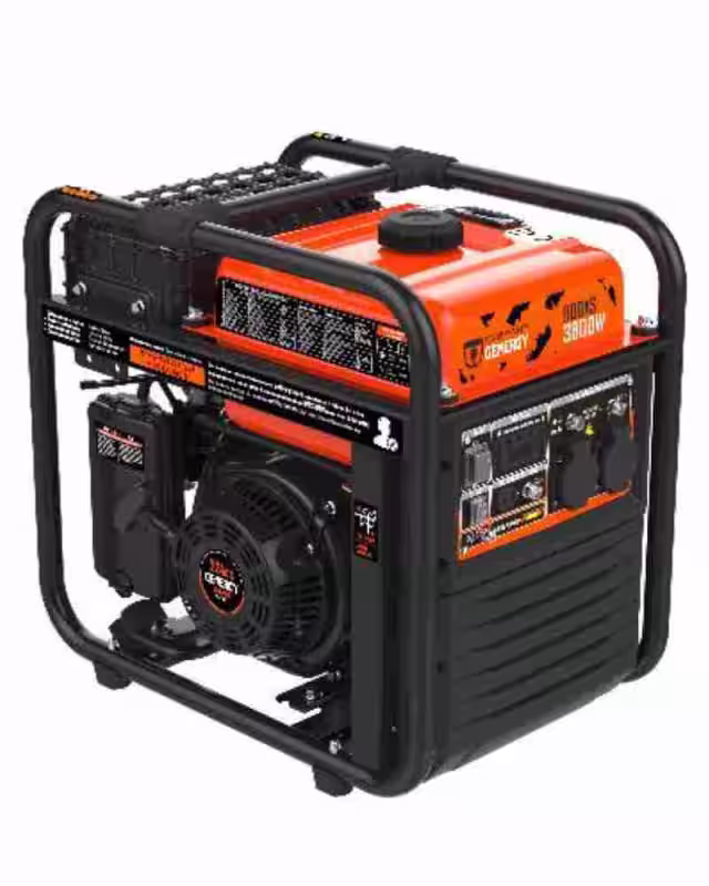 Generador Eléctrico Inverter 3800W 230V Genergy Rodas