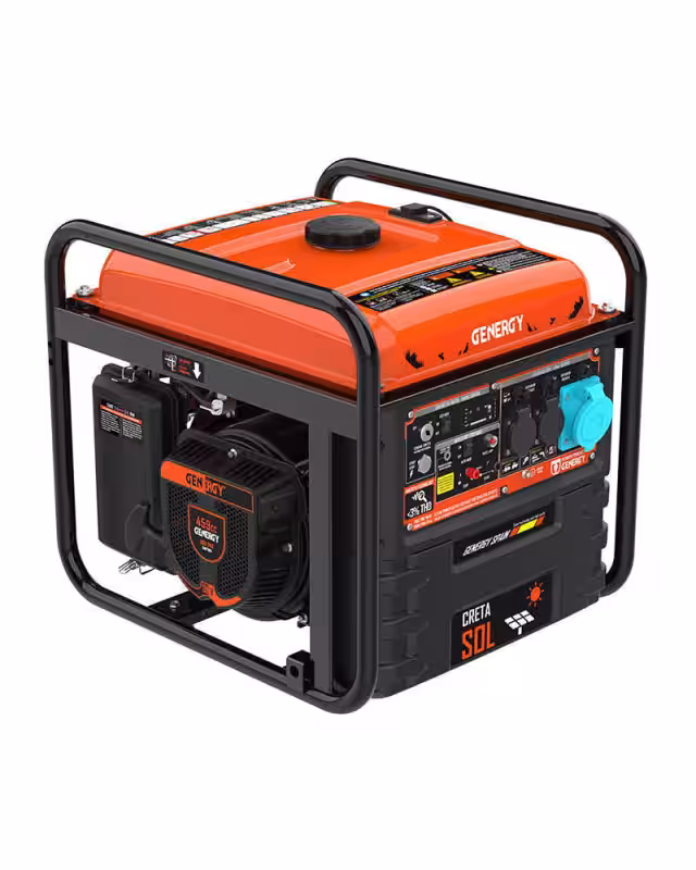 Generador Inverter 7500W Genergy Creta SOL