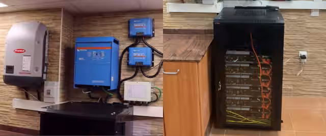 Instalación fotovoltaica Fronius y Victron Castellón