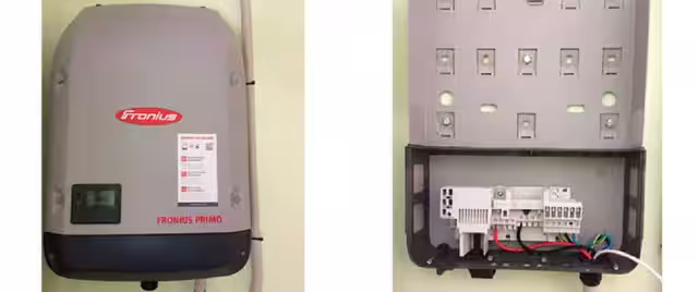 Instalación fotovoltaica Lleida inversor Fronius
