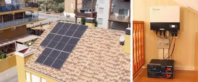 Instalación Fotovoltaica Híbrida Valencia