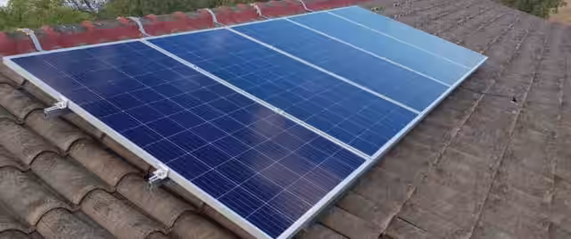 Instalación fotovoltaica cerca de Madrid