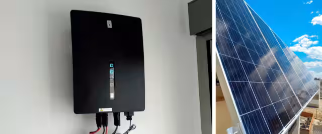 Paneles solares e inversor Riello Valencia