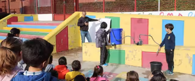 Jornada en el centro con los alumnos y alumnas