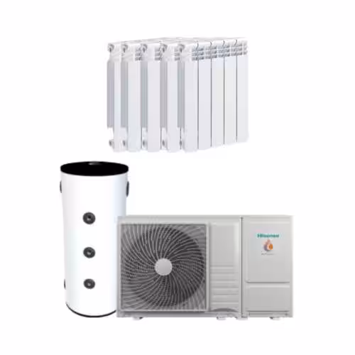 Kit Aerotermia Radiadores Hisense