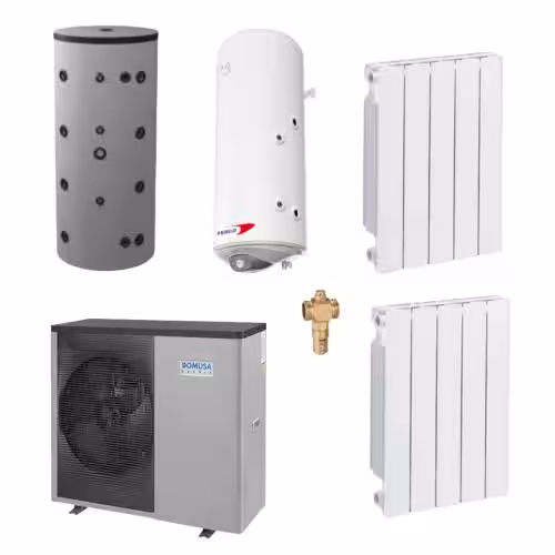 Kit Aerotermia Domusa Dual Clima 9HT