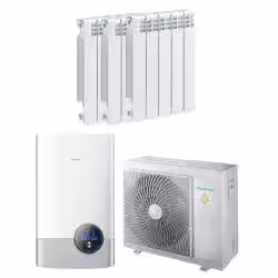 Kit Aerotermia con Radiadores Hisense