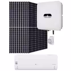 Kit Aire Acondicionado con Placas Solares 4000W / 4600W Inverter