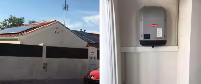 Inversor Fronius Primo y paneles solares Talesun