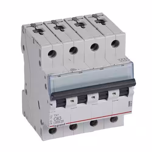 Magnetotérmico Legrand 63A 4P 6KA C