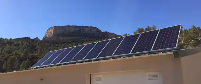 Instalación fotovoltaica Teruel