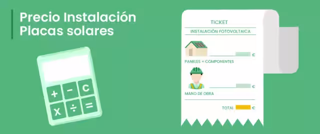 Instalación placas solares precio