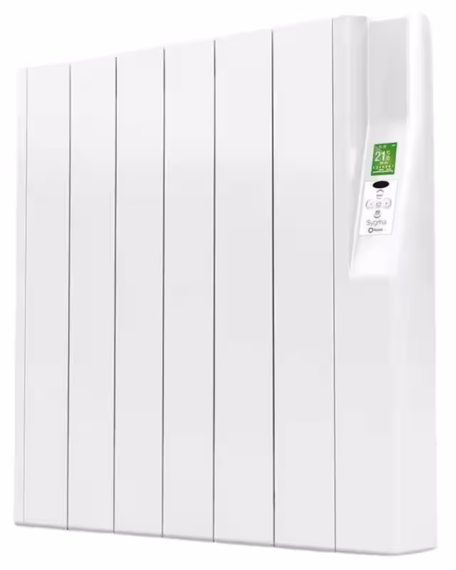 Radiador Eléctrico de Pared Digital 660W 6 Elementos Sygma