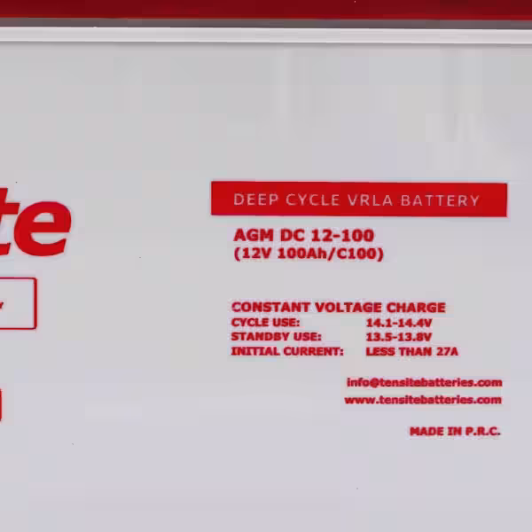 Batería AGM 12V 100Ah Tensite