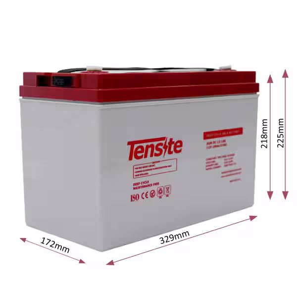 Batería AGM 12V 100Ah Tensite