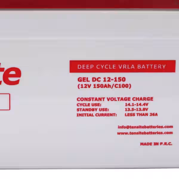Batería GEL 12V 150Ah Tensite