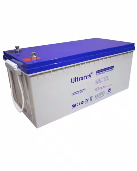 Batería GEL 12V 230Ah Ultracell UCG-230-12