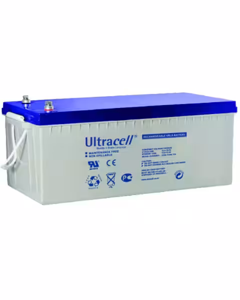 Batería para Placas Solares GEL 12V 316Ah Ultracell UCG-316-12