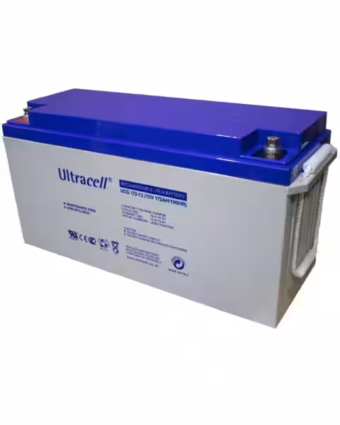 Batería Solar GEL 12V 172Ah Ultracell UCG-172-12