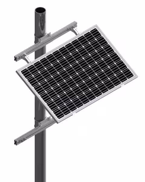 Estructura Columna 1 Panel Solar 17H1