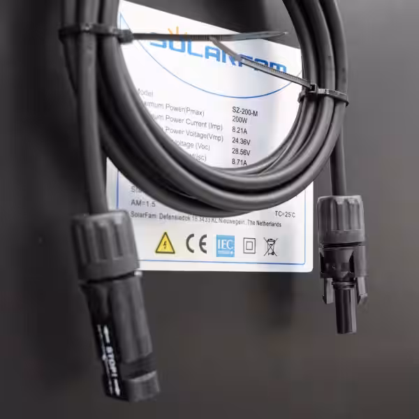 Placa Solar 200W 12V Monocristalina