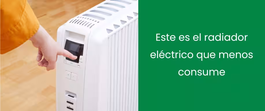 Este es el radiador eléctrico que menos consume