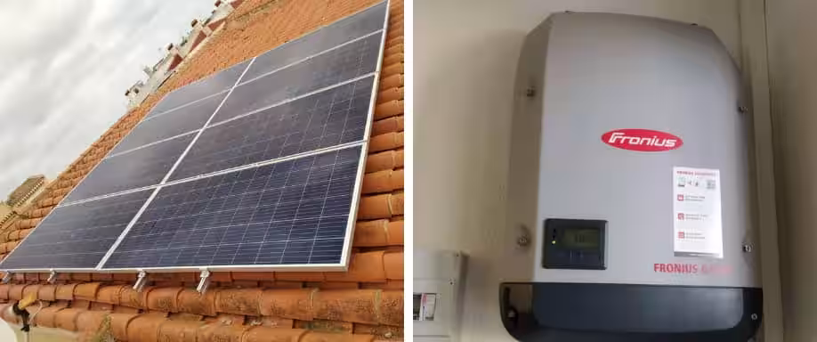 Instalación solar fotovoltaica en Castellón
