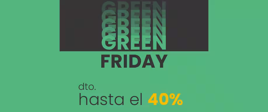 ¡Llega el Black Friday! Descuentos de hasta el 40% en nuestra web