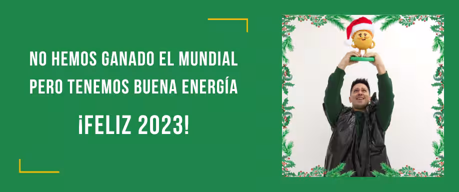 109GWh de energía producida. ¡Feliz 2023! 109GWh de energía producida. ¡Feliz 2023!