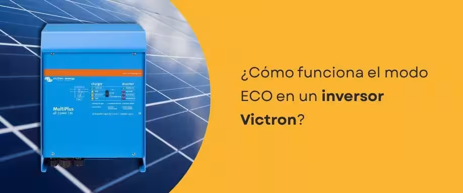 ¿Cómo funciona el modo ECO en un inversor Victron?