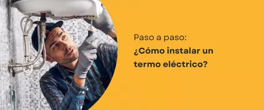 ¿Cómo instalar un termo eléctrico?