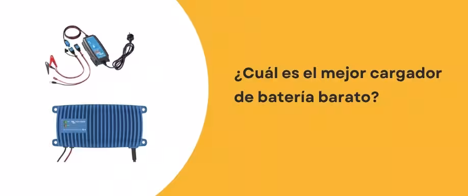 ¿Cuál es el mejor cargador de batería barato?