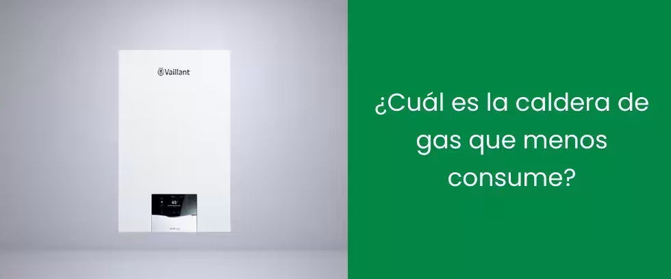 ¿Cuál es la caldera de gas que menos consume?