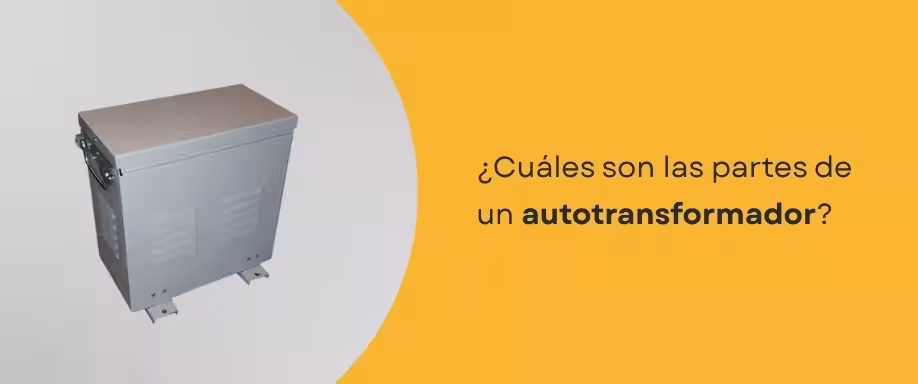¿Cuáles son las partes de un autotransformador?