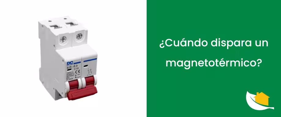 ¿Cuándo se dispara un magnetotérmico?