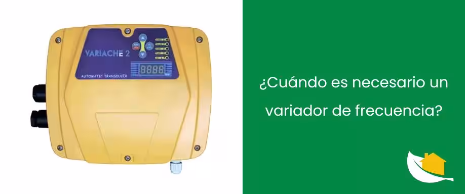 ¿Cuándo es necesario un variador de frecuencia?