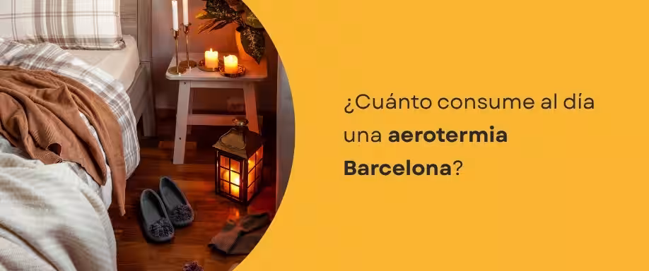 ¿Cuánto consume al día una aerotermia Barcelona?