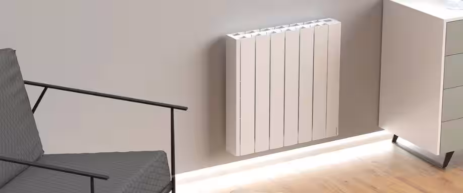 ¿Cuánto consume un radiador eléctrico de pared?