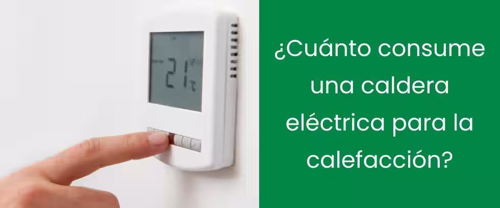 ¿Cuánto consume una caldera eléctrica para calefacción?
