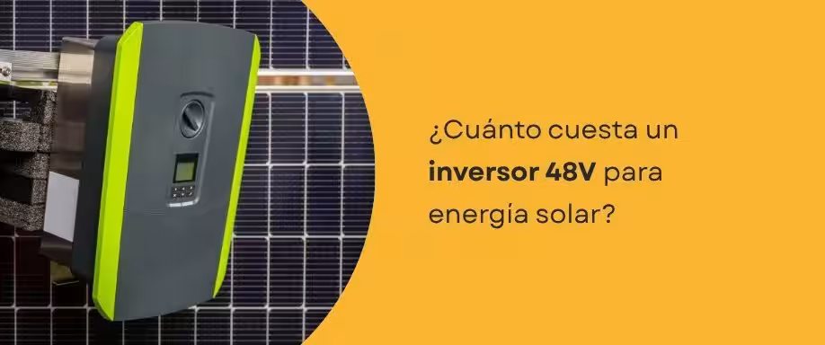 ¿Cuánto cuesta un inversor 48V para energía solar?