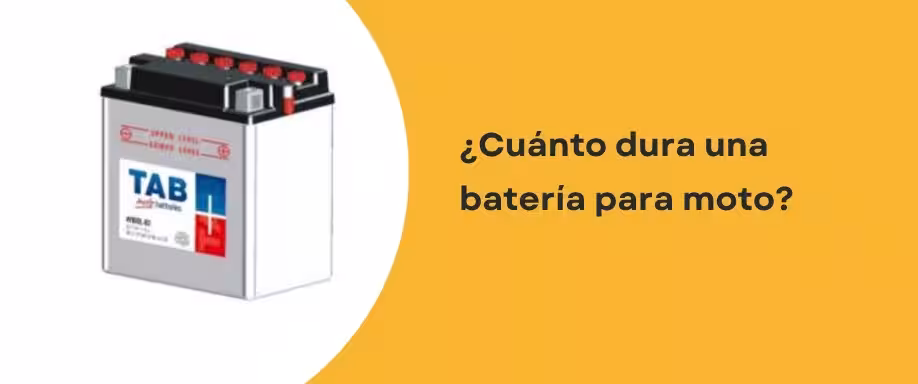 ¿Cuánto dura una batería para moto?